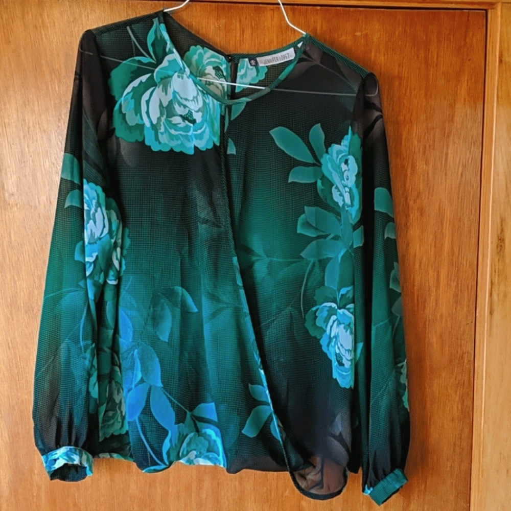 Sheer blouse